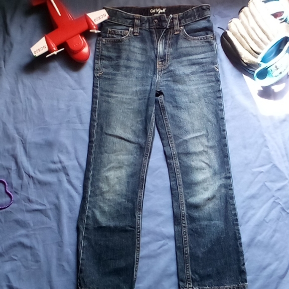 Cat & Jack Other - Dark wash boys bootcut jeans